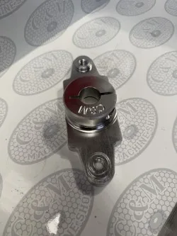Stainless Steel Pivot Link 6 3/8" Center to Center of Holes, Hayssen part number 03025B7031