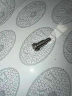 Stainless Steel Shoulder Bolt ½ x 7/8 Long, C&M part number CM-0130