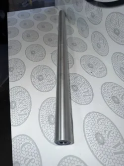Aluminum Roller 1.25 OD x 32.25 Long with 2 Bearings 1616, C&M part number CM-0141